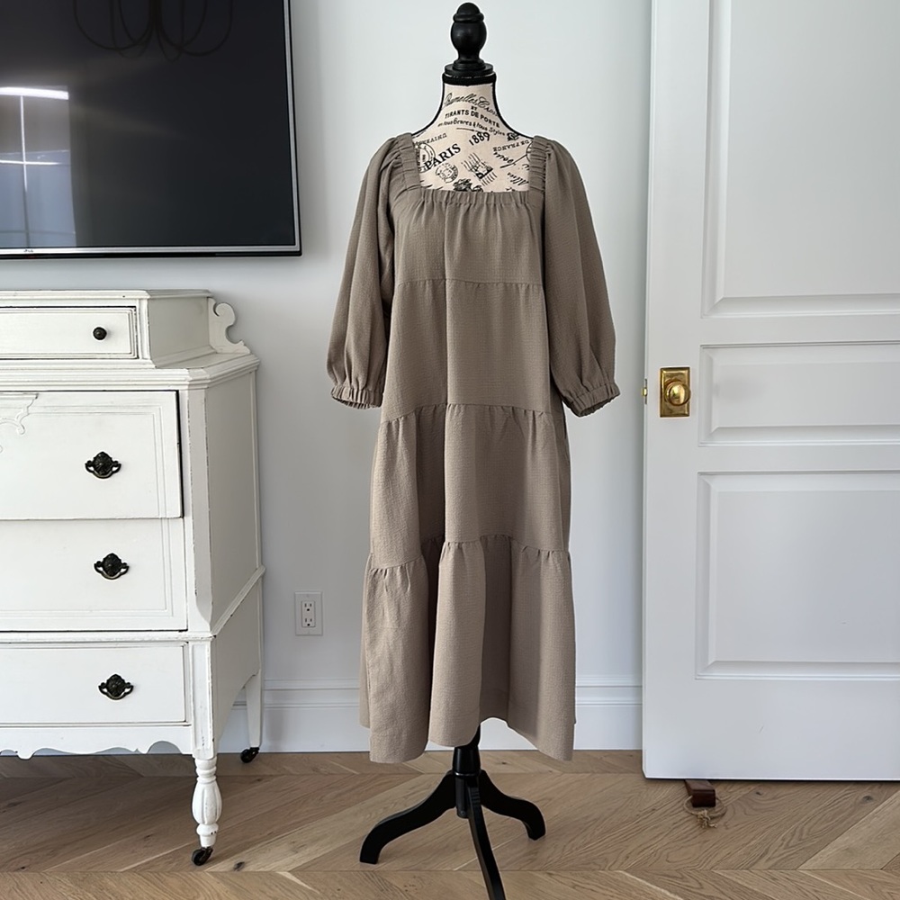 Grade and Gather Tiered Dress